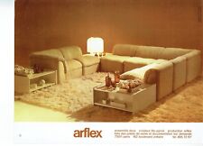  1974 Advertising Advertising 0722 Arflex Sofa Seats Ensee Deca Tito Agnoli