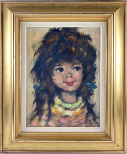 Tableau huile portrait - tableau, À
