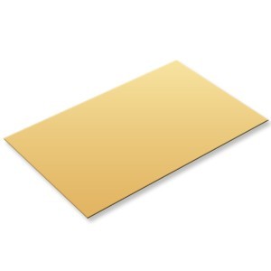 Plaques laiton format - laiton,