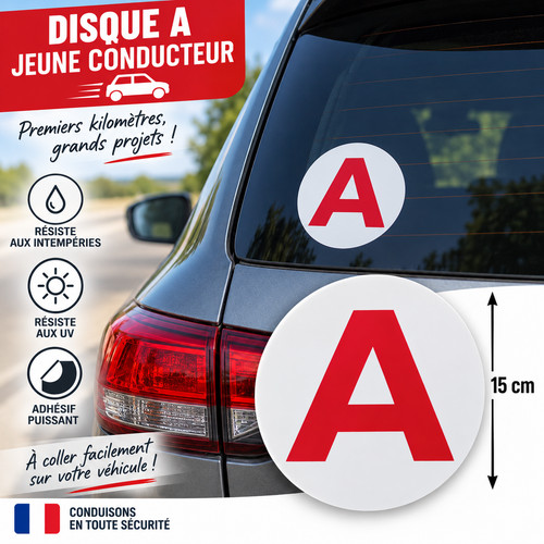 Autocollant sticker disque - autocollant,