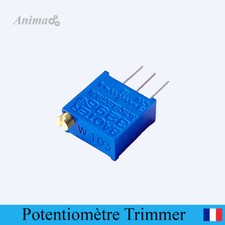 Potentiomètre trimmer 3296 Multitour 500R 1K 2K 5K 10K 20K 50K 100K 200K 1M