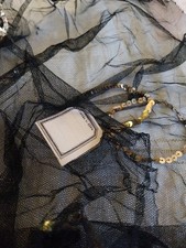 Neuf , ancien Tulle Noir