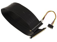 Riser PCI EXPRESS 16x - 50CM - PCIe 3.0 3.1 4.0 - isolé - connexion 180°