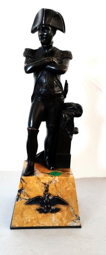 Bronze patine noire napoléon - patine,