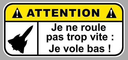 Attention vole bas fun - attention,