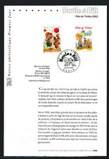 notice philatélique 1er jour fête du timbre  Boule et Bill  75 Paris   2002