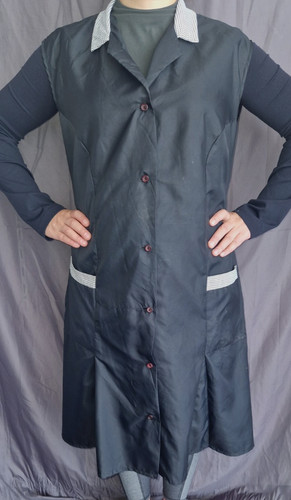 Nylon dederon smock apron - dederon,