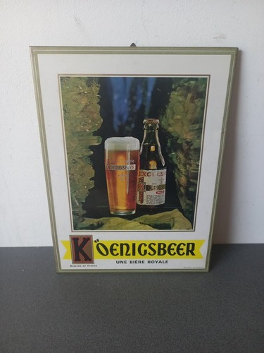 Plaque vintage enseigne plv - plaque,
