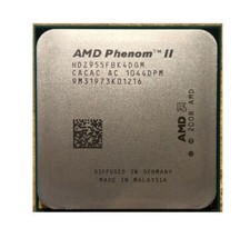 AMD Phenom II X4 955 HDZ955FBK4DGM CPU Processor Quad-Core 3.2 GHz 6M 125W