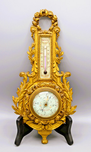 Ancien barometre thermomere - ancien,