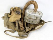 Masque à gaz Belge -  Armée Belge ( matériel original )