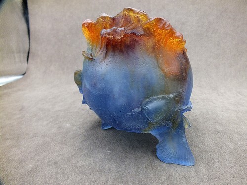 Daum france small - pot, glass