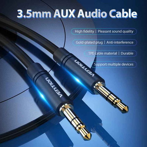 Câble aux jack 5mm vention - aux,