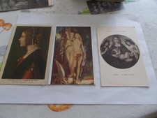 LOT de 15 CPA THEME ARTS PEINTURES TABLEAUX PEINTRES CONNUS ou PAS