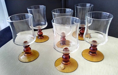 Verres eau ou - 6, grands