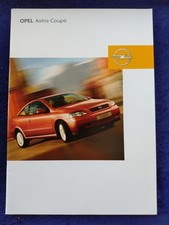 Opel Astra G Coupe brochure 12.2003