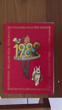 TINTIN HERGE CARTE DE VOEUX 1982  abcd_fr