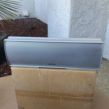 Vintage Carver Audio Silver Center Speaker Tested Working