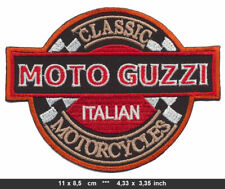 MOTO GUZZI Patch Embroidered Sew Iron Motorbikes Biker Moto GP Italy v1