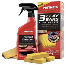 Mothers California Gold Clay Bar Detail Kit 07240