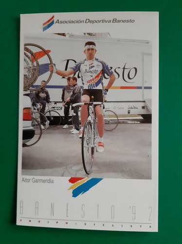 Cyclisme carte cycliste aitor - cycliste,