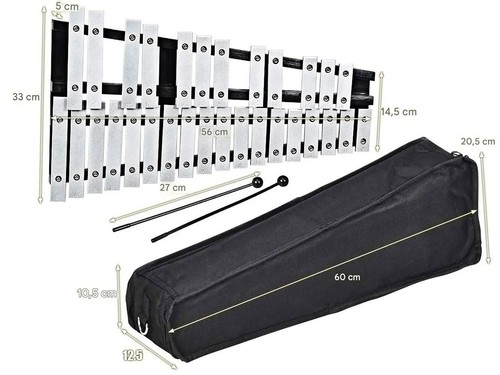 Xylophone mu10043 avec sac - sac, à