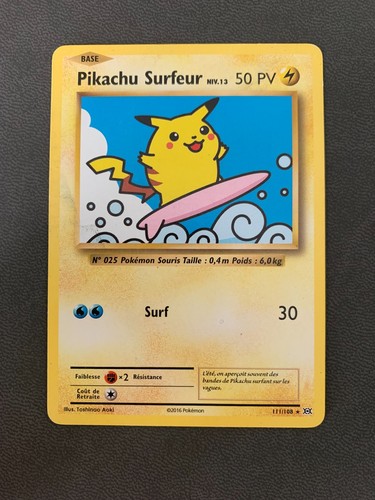 Carte pokémon pikachu - carte,