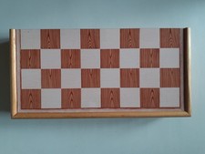 JEU D'ECHECS PLIABLE EN BOIS