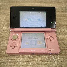 Nintendo 3DS pink Handheld Console System Good  Japaness Tested
