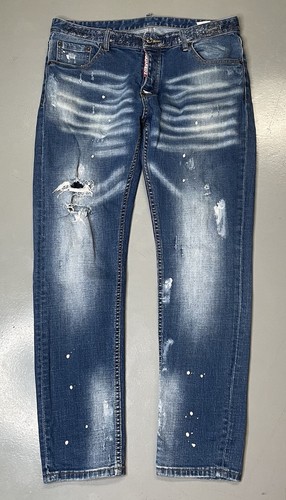 Dsquared2 men blue denim - dsquared2,