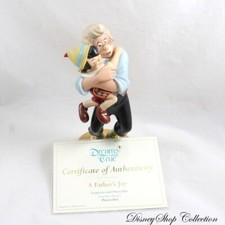 Figurine Pinocchio et Geppetto