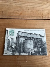 Old postcard Haute Loire N12 the chair god Roman house and perspective of the abbey