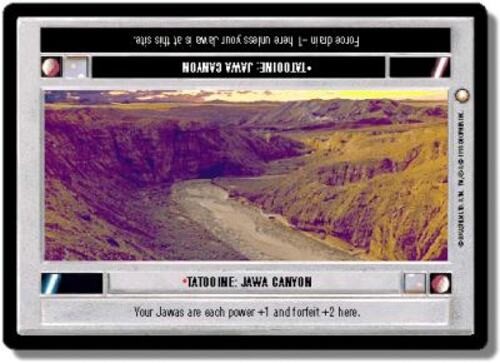Tatooine jawa canyon star - tatooine:,