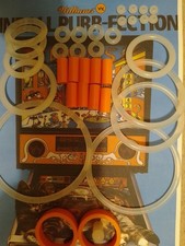 FLIPPER WILLIAMS -BAD CATS -KIT ELASTIQUE SILLICONE TRANSPARENT-PINBALL KIT