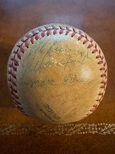 1964 Houston Colt 45s Team Autographed Signed Baseball (13) Nellie Fox Jim Wynn