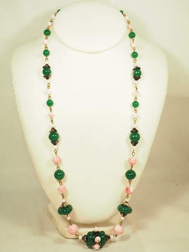 Collier ancien verre murano - ancien,