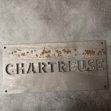 CHARTREUSE PLAQUE PUBLICITAIRE