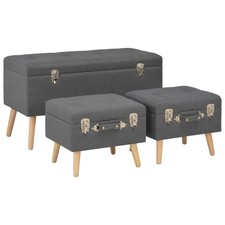 Lot de 3 Tabourets de