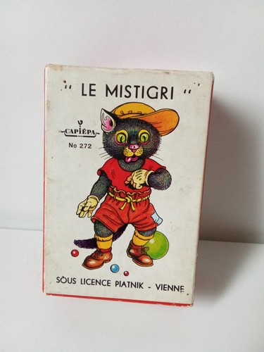 Jeu cartes ancien mistigri - jeu,