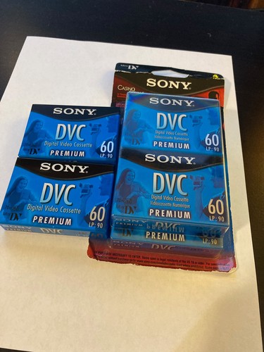 Lot sony dvc mini - sony, 60
