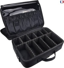DCCN Train Malette de Maquillage Professionnel Beauty Case 3 couche, Coffret
