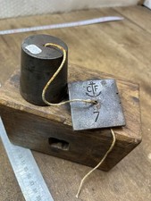 fil à plomb  outil ancien de