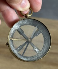 Antique Brass Compass