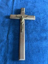 Ancien petit crucifix bois et