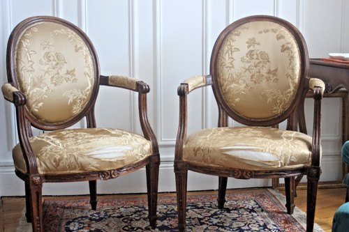 Fauteuils cabriolet xviiie - 2,
