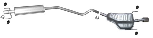 Pot échappement pour - pot, opel