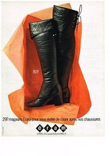 1971 ADVERTISEMENT ERAM thigh boots shoes