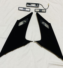 OEM -FULL LIGHES BMW E34 M5 CONVERTS  BLACK  C Pillar Trim Pair (L+R ) & center