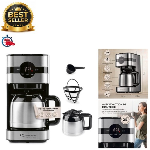 Cafetière filtre barista - filtre, avec
