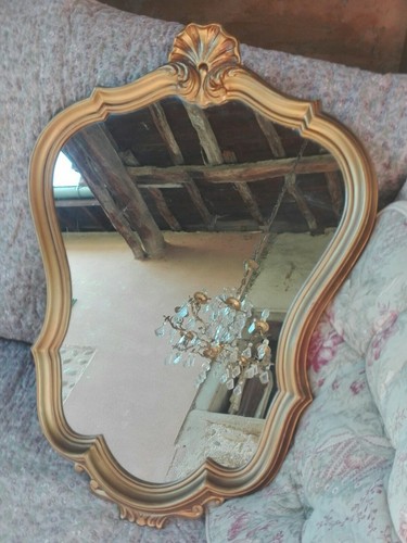 Ancien grand miroir vintage - grand,